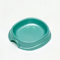 Миска №1 "Нулевка" 200 мл, 13,5 х 12,5 х 3 см, светло-бирюзовый перламутр