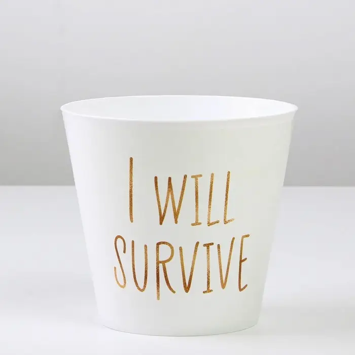 Кашпо для цветов &laquo;Текст&raquo;, 0,8 л