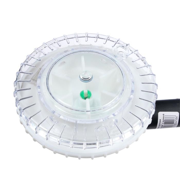 Сеялка для семян, d = 12 см, пластик, с черенком