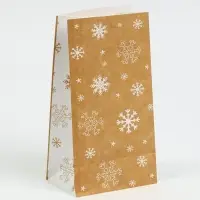 Пакет без ручек &laquo;С Новым годом! Радости и счастья!&raquo;, 10 х 19.5 х 7 см