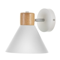 Бра "Ресто" Е27 40Вт белый 18х11х17,5 см Бра "Ресто" Е27 40Вт белый 18х11х17,5 см