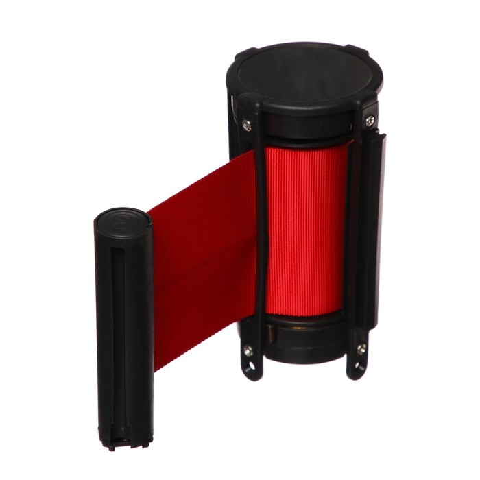 Кассета с вытяжной лентой-280 см красная, высота-13см, ширина 6.6см, ширина ленты-80мм Кассета с вытяжной лентой-280 см красная, высота-13см, ширина 6.6см, ширина ленты-80мм