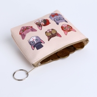 Кошелёк монетница на молнии, цвет МИКС Кошелёк монетница на молнии, цвет МИКС