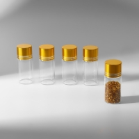 Баночки для хранения бисера, d = 2,2 &times; 5 см, 5 шт