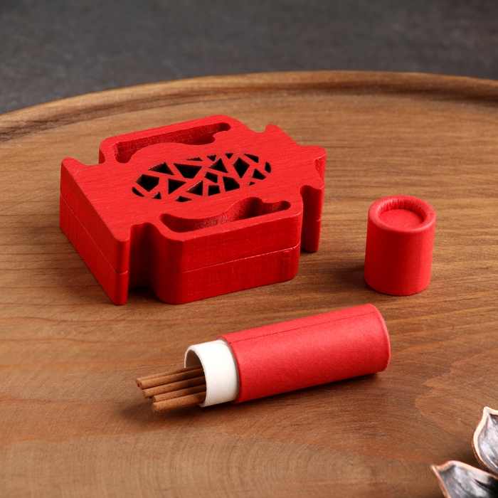 Набор благовоний с подставкой Набор благовоний с подставкой "Лампа", МИКС