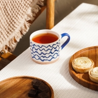 Кружка фарфоровая SL Home &laquo;Сканди&raquo;, 450 мл, цвет белый