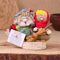 Оберег &laquo;Неразлучники&raquo;, семейный, микс