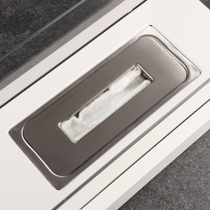 Биокамин настольный 35х18х15см, белый