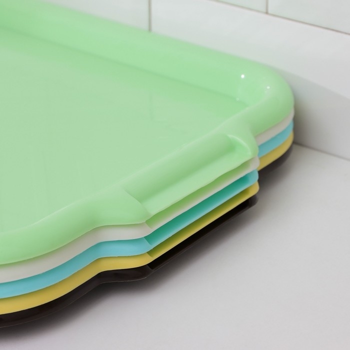 Поднос &laquo;Классика&raquo;, 48&times;2&times;32 см, цвет МИКС