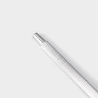 Набор ножей кухонных на подставке Доляна &laquo;Металлик&raquo;, 7 предметов: 5 ножей, мусат и ножницы, цвет серебристый