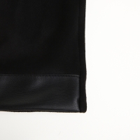 Перчатки женские, безразмерные, без утеплителя, цвет чёрный Перчатки женские, безразмерные, без утеплителя, цвет чёрный