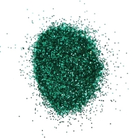 Декоративные блёстки LUXART LuxGlitter (сухие), 20 мл, размер 0.2 мм, зелёные