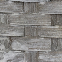 Набор корзин, 19х7,5х9,5/31 см, 22х9х11/34 см, 24х9х11,5/35 см, 3 шт, серые, бамбук