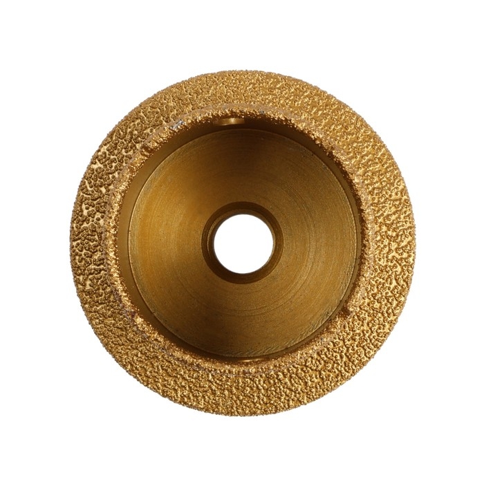 Коронка алмазная ТУНДРА, для УШМ, для отверстий под слив, по плитке, мрамору, 50/70 мм, М14   993530