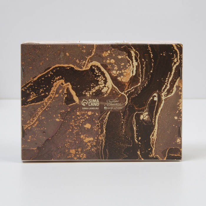 Коробка для эклеров, кондитерская упаковка, 4 вкладыша, «Мрамор», 20 х 15 х 5 см Коробка для эклеров, кондитерская упаковка, 4 вкладыша, «Мрамор», 20 х 15 х 5 см