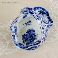 Конфетница &laquo;Весна&raquo;, 21&times;13&times;18 см, гжель