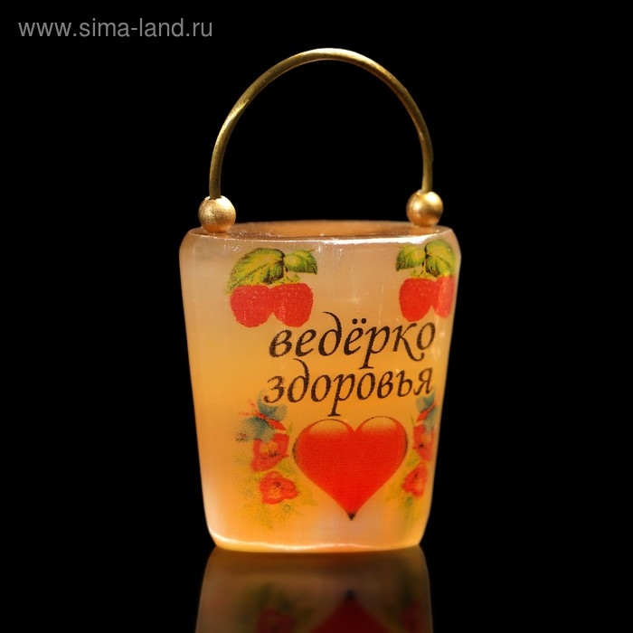 Фигурка - оберег &laquo;Ведёрко здоровья&raquo;, селенит