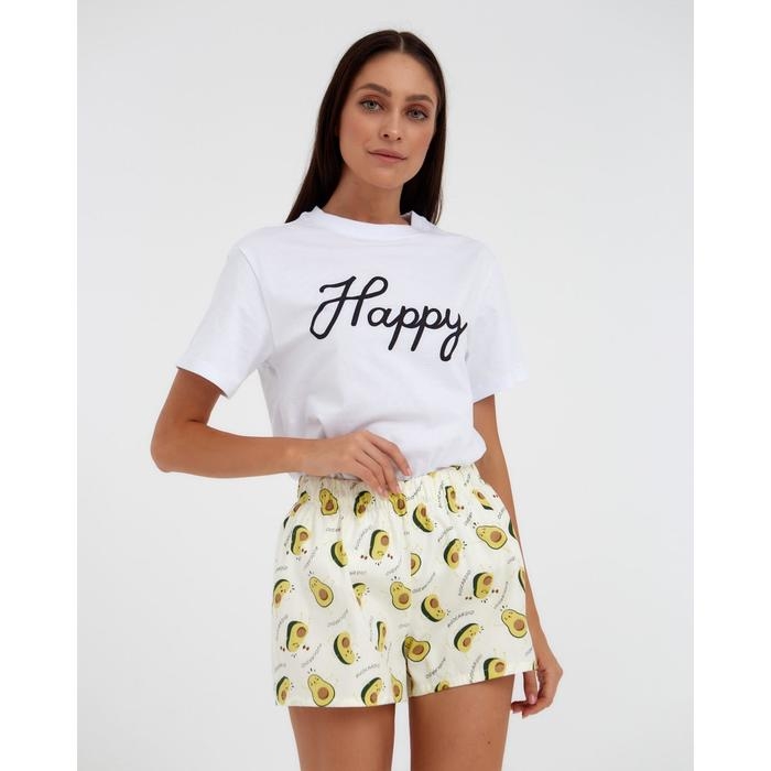 Шорты женские KAFTAN Шорты женские KAFTAN "Avocado", р. 44-46, белый