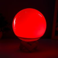 Ночник "Шар" LED 7 цветов АКБ USB МИКС 15x15x18 см RISALUX Ночник "Шар" LED 7 цветов АКБ USB МИКС 15x15x18 см RISALUX