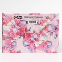 Коробка-переноска для цветов &laquo;Для тебя&raquo;, 17 &times; 12 &times; 32 см