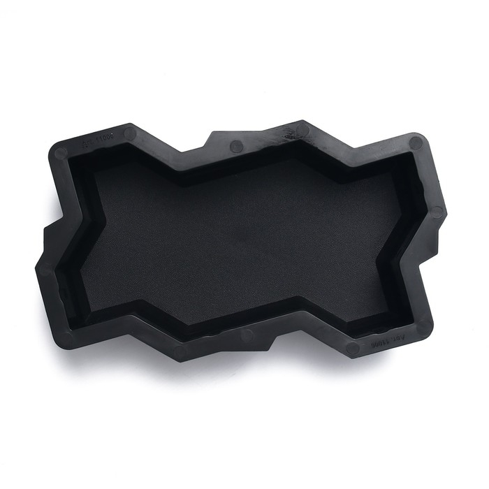 Форма для тротуарной плитки &laquo;Волна&raquo;, 21 &times; 11 &times; 6 см, шагрень, Ф11006, 1 шт.