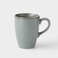 Кружка фарфоровая Pearl, 350 мл, цвет синий Кружка фарфоровая Pearl, 350 мл, цвет синий