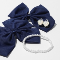 Набор «Выбражулька» 4 предмета: 2 заколки, клипсы, браслет, анимешка, цвет МИКС Набор «Выбражулька» 4 предмета: 2 заколки, клипсы, браслет, анимешка, цвет МИКС