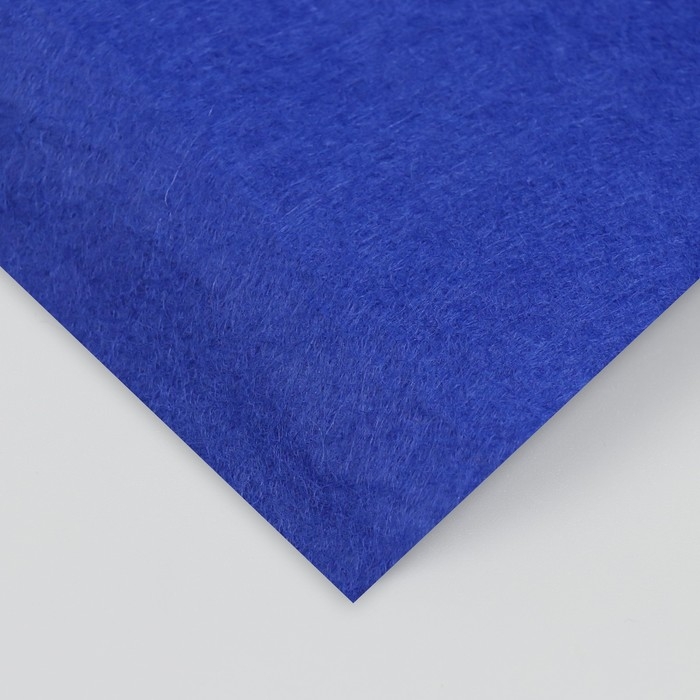 Фетр мягкий 1 мм в рулоне Фетр мягкий 1 мм в рулоне "Ночная синь" 50х70 см