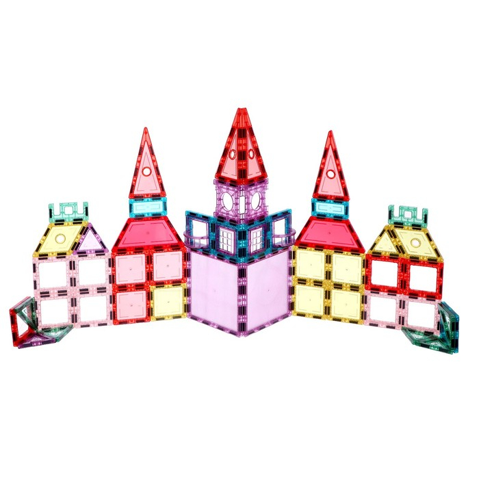 Конструктор магнитный «Магические фигуры», 109 деталей Конструктор магнитный «Магические фигуры», 109 деталей