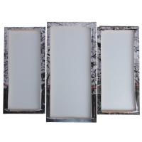 Модульная картина "Цветущие деревья"  (2-25х52; 1-30х60) 60х80 см