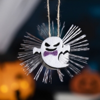 Светодиодная игрушка «Призрак» 10 см, батарейки AG13х3 (в комплекте), свечение мульти Светодиодная игрушка «Призрак» 10 см, батарейки AG13х3 (в комплекте), свечение мульти