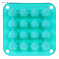 Силиконовая форма "Шарики" 16 шт., 1,5 см