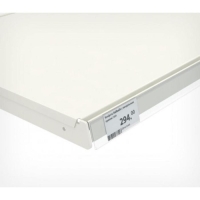 Ценникодержатель полочный самоклеящийся, DBR39, 100&times;0,3&times;4,2 см, цвет прозрачный