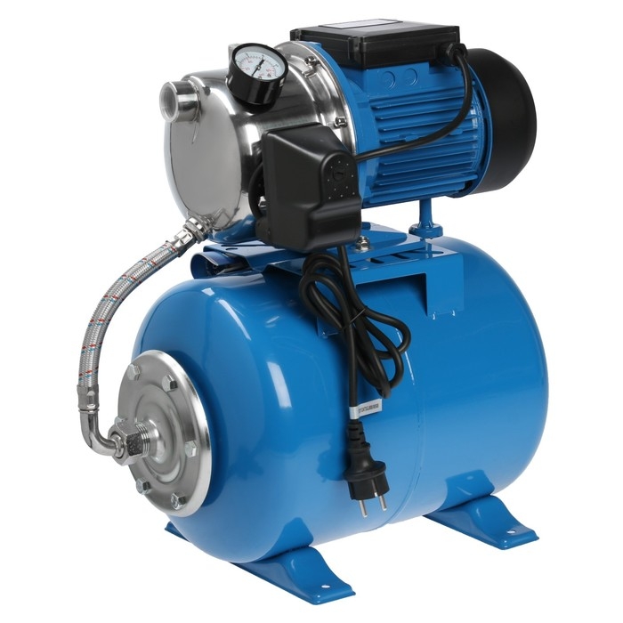 Насосная станция JEMIX ATSGJ-800, 550 Вт, напор 45 м, 50 л/мин, бак 24 л Насосная станция JEMIX ATSGJ-800, 550 Вт, напор 45 м, 50 л/мин, бак 24 л