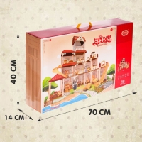 Дом для кукол &laquo;Мой милый дом&raquo;, с куклами 2 шт., 388 деталей, с аксессуарами
