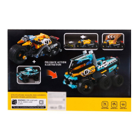 Конструктор с инерционным механизмом &laquo;Трюковый мотоцикл&raquo;, 140 деталей