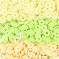 Бусины для творчества PVC "Поле лютиков" 5 цветов х 10 гр 0,6 см