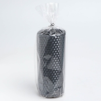 Свеча из вощины, 6х6х12,5 см, мокрый асфальт металлик Свеча из вощины, 6х6х12,5 см, мокрый асфальт металлик
