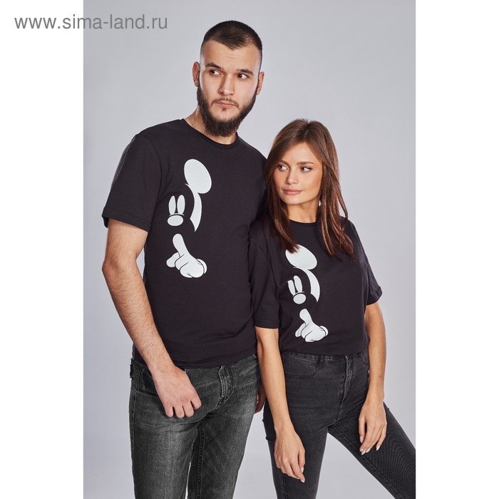 Футболка &laquo;Mickey&raquo; Микки Маус, цвет чёрный