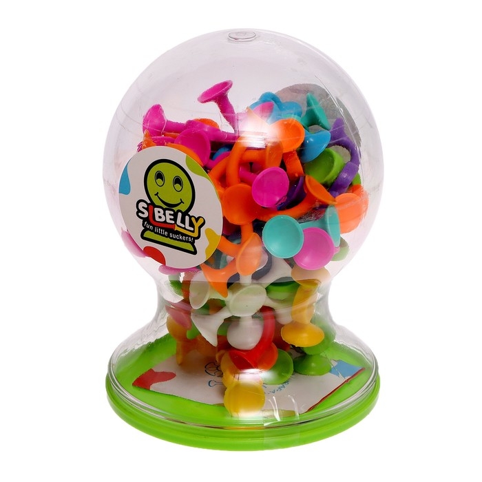 Конструктор &laquo;Забавные присоски&raquo;, 56 деталей