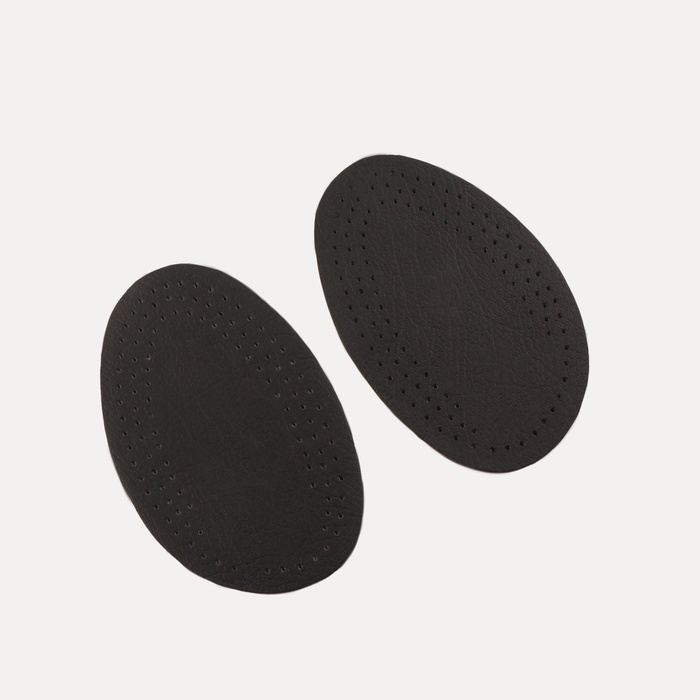 Подпяточники для обуви, 12,5 &times; 7,8 см, пара, цвет чёрный