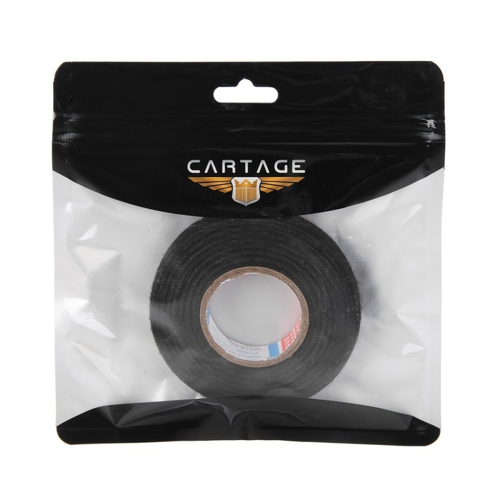 Клейкая лента Cartage, текстильная, термостойкая, 15 мм &times; 15 м