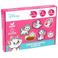 Набор для шитья из фетра с перфорацией "Кошечка Мари", Коты аристократы