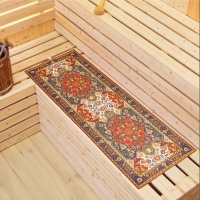 Лежак для бани с принтом "Ретро 2" 150х50 см Лежак для бани с принтом "Ретро 2" 150х50 см