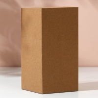 Ваза для цветов стекло, прозрачная, 500 мл.