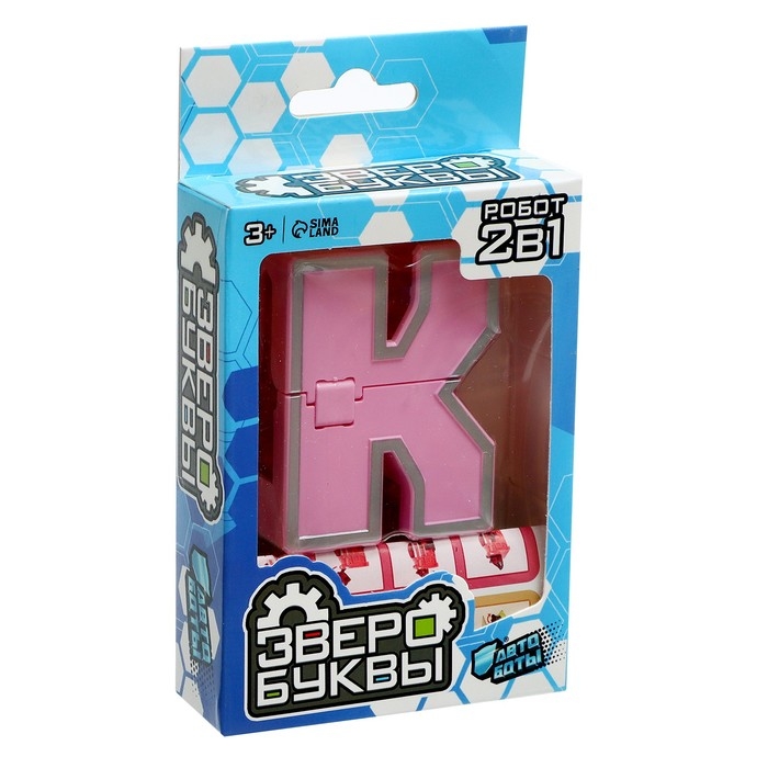 Робот-буква K, трансформируется в Зайца