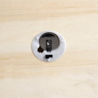 Светодиодная фигура &laquo;Счастливые каникулы&raquo; 15 &times; 15 &times; 4 см, дерево, батарейки CR2032х2 (в комплекте), свечение тёплое белое