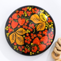 Коробка &laquo;Ягодка&raquo;, большая, 12-13&times;9-10 см, хохлома