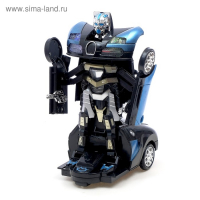Робот радиоуправляемый &laquo;Гонщик&raquo;, трансформируется, световые и звуковые эффекты, цвета МИКС