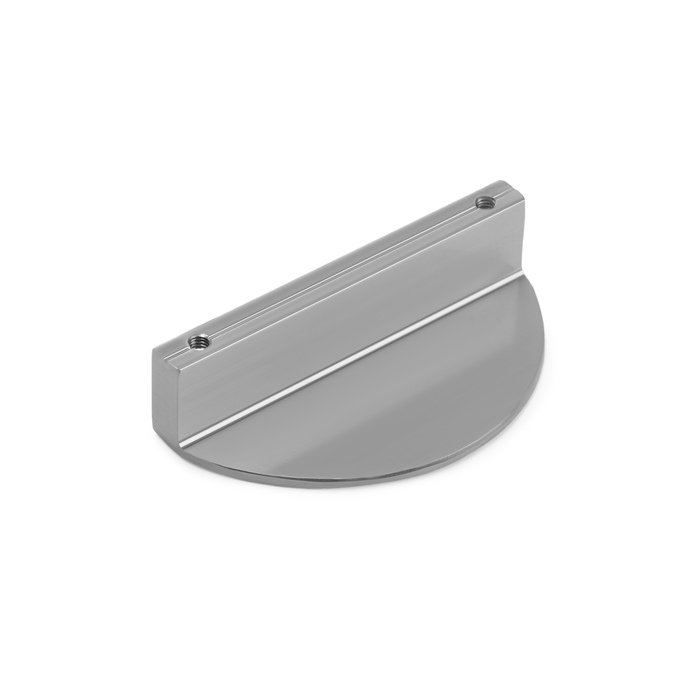 Ручка скоба CAPPIO H002SS полукруг, алюминий, L=78 мм,  м/о 64 мм., цвет сат. никель